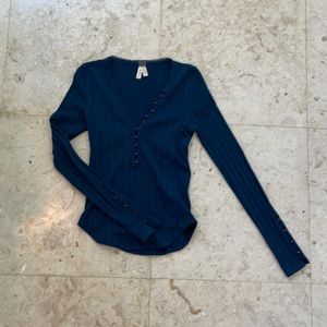 Free People Long Sleeve Shirt